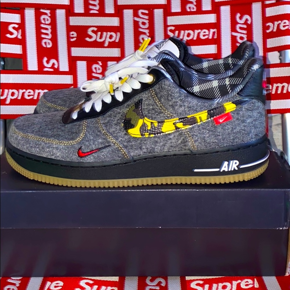Air Force 1 low remix black - Picture 3 of 6